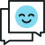 Icône représentant des documents avec un visage souriant, symbolisant l’apport de perspectives variées par des consultants, psychologues et ergonomes en santé et sécurité au travail.